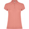 Рубашка-поло Roly Star женская, оранжевая глина, размер XL (48)