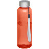 Бутылка для воды Bodhi из вторичного ПЭТ 500 мл, красный прозрачный