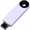 USB-флешка промо на 8 Гб прямоугольной формы, выдвижной механизм, черный
