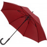 Зонт-трость Bergen, полуавтомат, бордовый