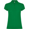 Рубашка поло Roly Star женская, светло-зеленый, размер 3XL (54)