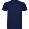 Спортивная футболка Roly Montecarlo мужская, нэйви, размер L (50)