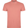  Рубашка поло Roly Star мужская, оранжевая глина, размер S (48)