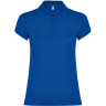 Рубашка поло Roly Star женская, королевский синий, размер S (40)
