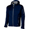 Куртка софтшел Slazenger Match мужская, темно-синий/серый, размер S (48)