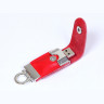 USB-флешка на 8 Гб в виде брелка, красный
