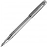 Ручка перьевая Pierre Cardin I-SHARE, серый прозрачный, упаковка Е-2
