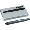  Картриджи LAMY д/пер ручки T10, черный, 5 шт.
