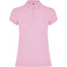 Рубашка поло Roly Star женская, светло-розовый, размер L (44-46)