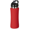 Бутылка для воды Bottle C1, сталь, soft touch, 600 мл, красный