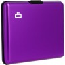 Алюминиевый кошелек Ogon Big Stockholm Wallet, пурпурный