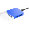 USB хаб Xoopar Mini iLO Hub, синий