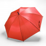 Зонт трость MILFORD, полуавтомат, красный
