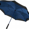 Прямой зонтик Avenue Yoon 23 с инверсной раскраской, темно-синий