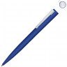 Металлическая шариковая ручка soft touch UMA Brush gum, синий