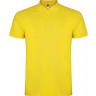  Рубашка поло Roly Star мужская, желтый, размер S (48)