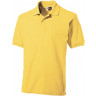 Рубашка поло US Basic Boston мужская, светло-желтый, размер S (44)