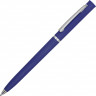 Ручка шариковая Navi soft-touch, темно-синий