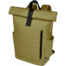 Рюкзак Byron 15 изготовленный из переработанного ПЭТ по стандарту GRS, оливковый