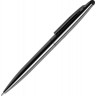 Ручка шариковая металлическая поворотная Lettertone Glory со стилусом, темно-серый
