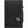 Карбоновый кошелек TRU VIRTU CLICK&SLIDE Hi-Tech Carbon, черный/серебристый