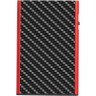 Алюминиевый картхолдер TRU VIRTU CLICK&SLIDE Carbon, черный карбон/красный
