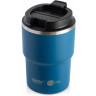 Вакуумная термокружка с внутренним керамическим покрытием Asobu Coffee Express, 360 мл, синий