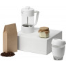 Подарочный набор Eat & Bite с кофе, кружкой и френч-прессом Бодрое утро, белый