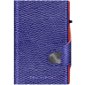 Кожаный кошелек TRU VIRTU CLICK&SLIDE Iguana Glossy, фиолетовый