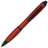 Ручка-стилус шариковая Nash, красный/черный