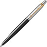 Шариковая ручка Parker Jotter K160, цвет: Black/GT, стержень: M, цвет чернил: blue, в подарочной упаковке
