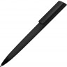 Ручка пластиковая шариковая C1 софт-тач, черный