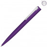 Металлическая шариковая ручка soft touch UMA Brush gum, фиолетовый