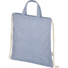 Рюкзак со шнурком Pheebs 150 г/м2 Aware™ из переработанных материалов, синий