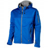 Куртка софтшел Slazenger Match мужская, небесно-синий/серый, размер S (48)
