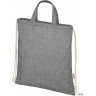 Рюкзак со шнурком Pheebs 150 г/м2 Aware™ из переработанных материалов, черный