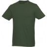 Мужская футболка Elevate Heros с коротким рукавом, зеленый армейский, размер S (44-46)
