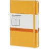 Записная книжка Moleskine Classic (в линейку) в твердой обложке, Pocket (9x14 см), оранжевый