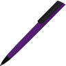 Ручка пластиковая шариковая C1 софт-тач, фиолетовый