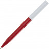 Шариковая ручка Unix из переработанной пластмассы, синие чернила, красный