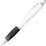 Ручка шариковая Scripto Nash, белый/черный, черные чернила