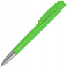 Шариковая ручка с геометричным корпусом из пластика UMA Lineo SI, салатовый