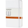 Записная книжка Moleskine Classic (в линейку) в твердой обложке, Pocket (9x14 см), белый
