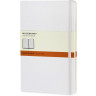 Записная книжка Moleskine Classic (в линейку) в твердой обложке, Large (13х21 см), белый
