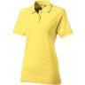 Рубашка поло US Basic Boston женская, светло-желтый, размер S (42)