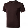 Мужская футболка Elevate Nanaimo с коротким рукавом, шоколадный коричневый, размер S (48)