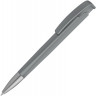 Шариковая ручка с геометричным корпусом из пластика UMA Lineo SI, серый