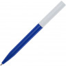 Шариковая ручка Unix из переработанной пластмассы, синие чернила, ярко-синий