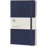 Записная книжка Moleskine Classic (в линейку) в твердой обложке, Pocket (9x14 см), синий