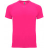 Футболка Roly Bahrain мужская, неоновый розовый, размер 2XL (56)